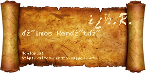 Álmos Renátó névjegykártya
